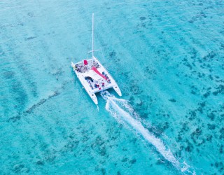 Grand Cayman Sunset Catamaran Sail Header